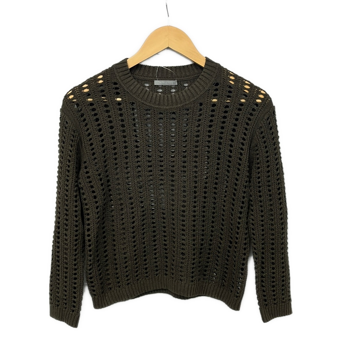 【新着】【中古】theory luxe(セオリーリュクス) 長袖スウェーター スピード競技 うす暗い赤銅色