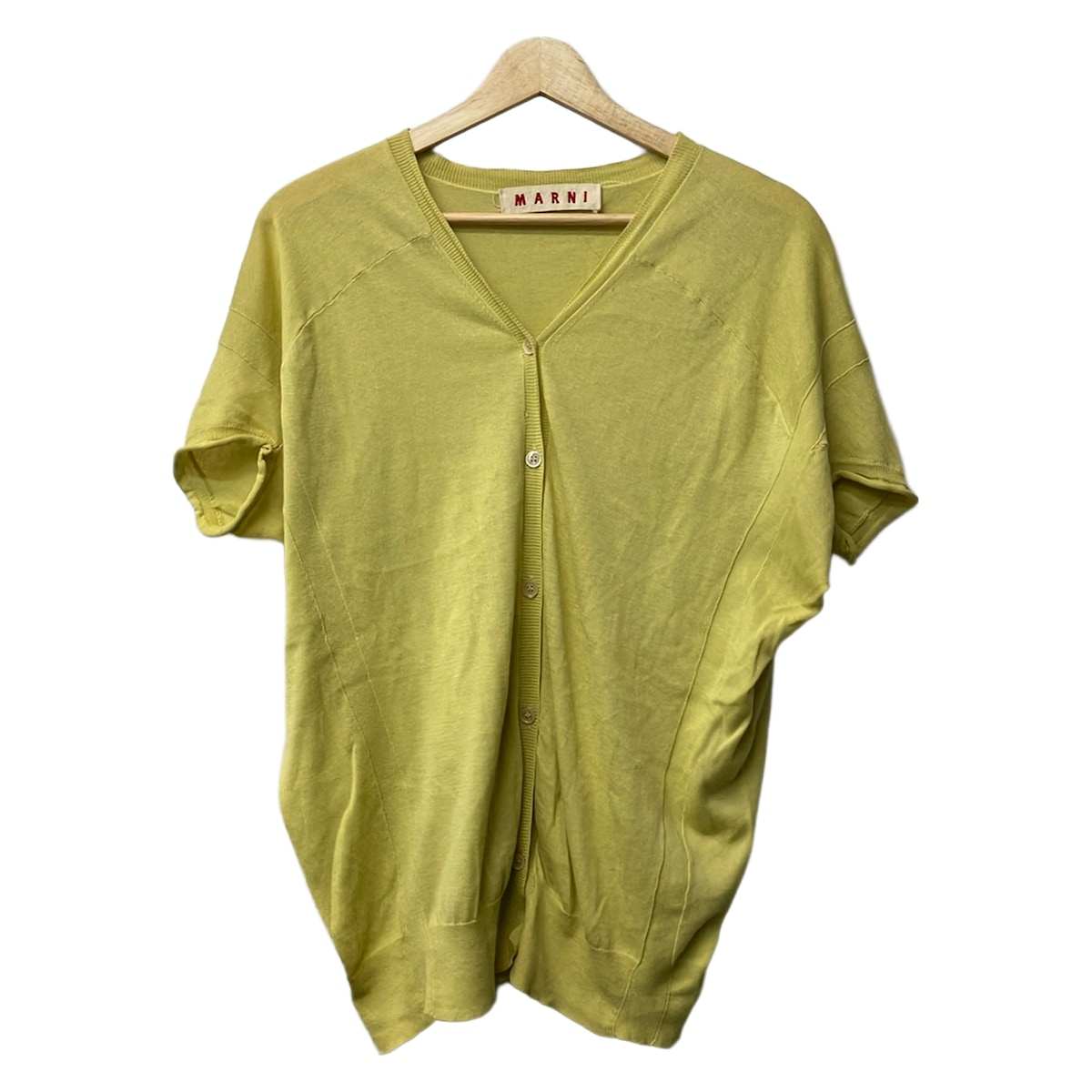 【中古】MARNI(マルニ) ジレー 半袖 点火装置黄色