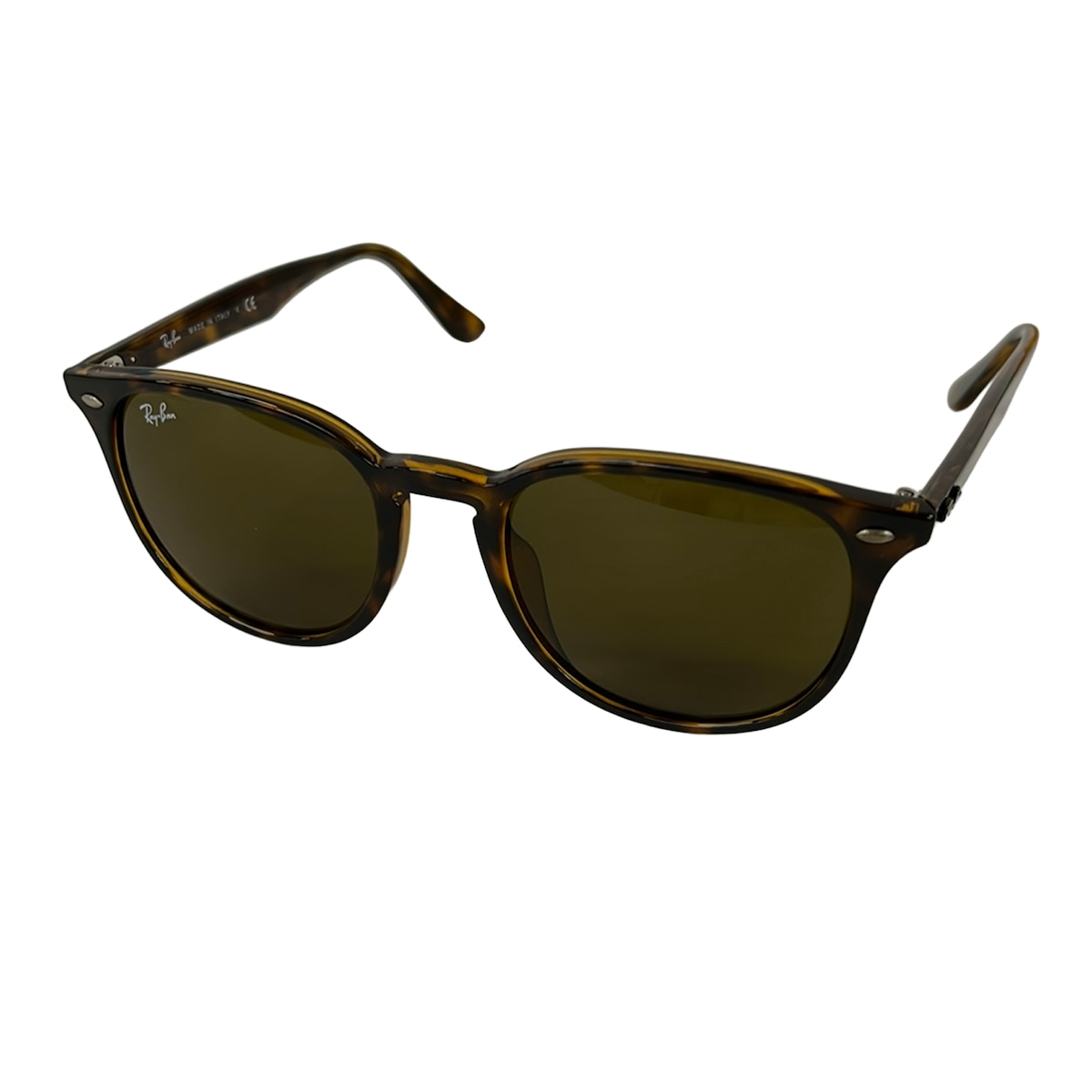 【新着】【中古】Ray-Ban(レイバン) 黒眼鏡 暗然たる赤銅色×赤銅色