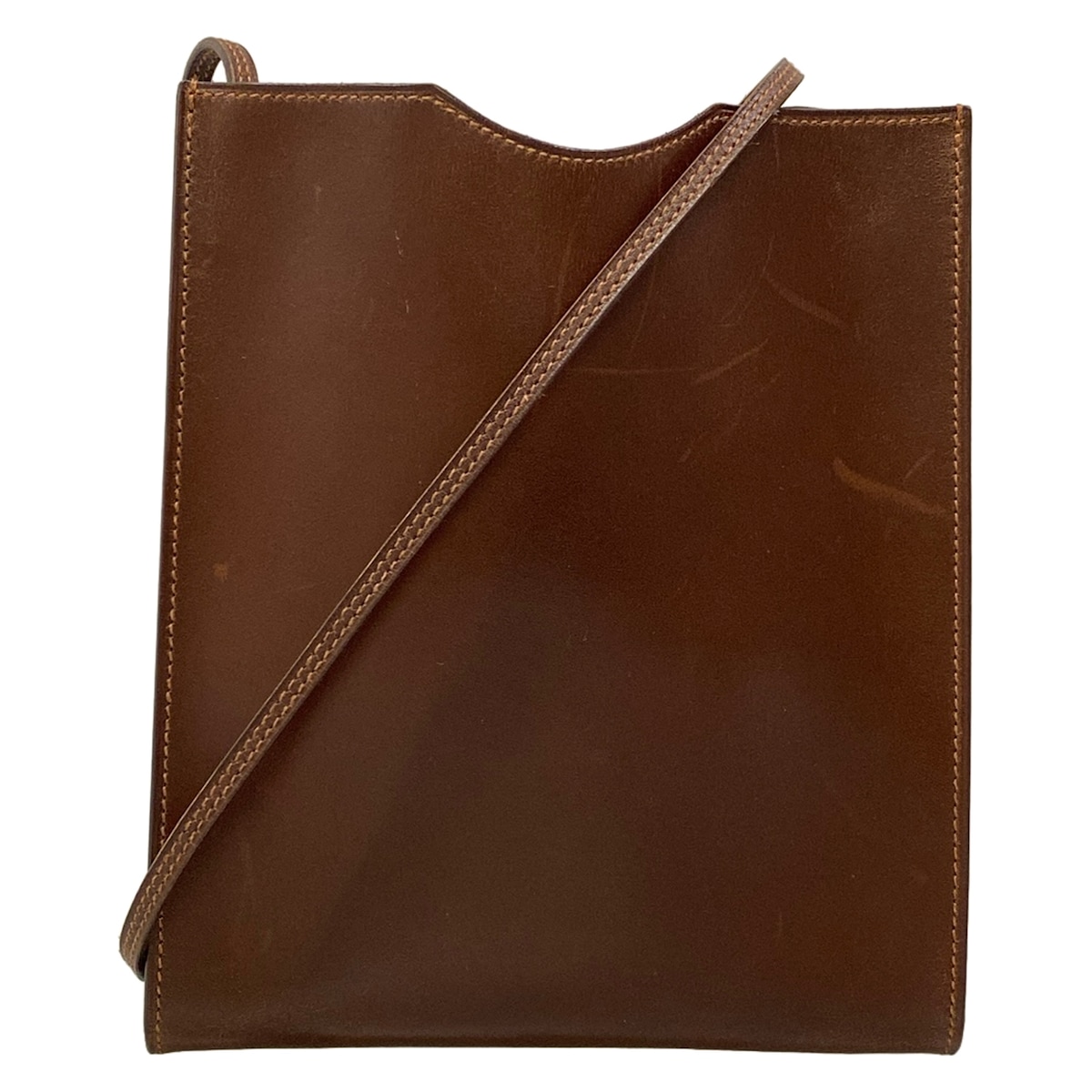 【新着】【中古】HERMES(エルメス) オニメトゥ ショルダーバッグ ハバナ