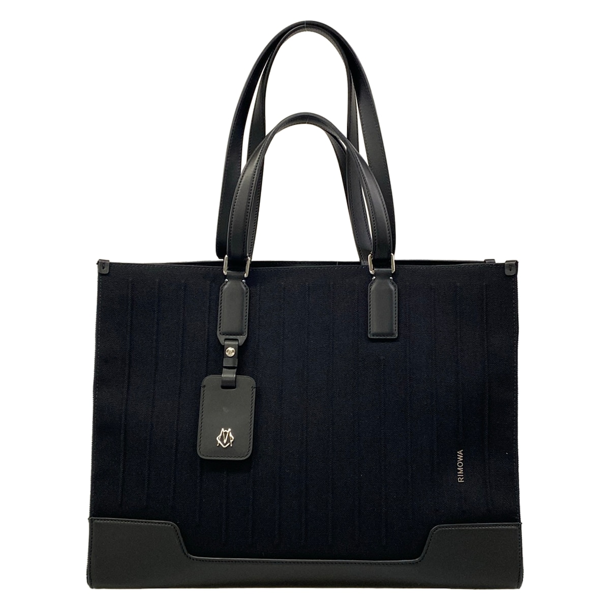 【新着】【中古】RIMOWA(リモワ) Never Still トートバッグ ラージ トートバッグ 黒 なめし革