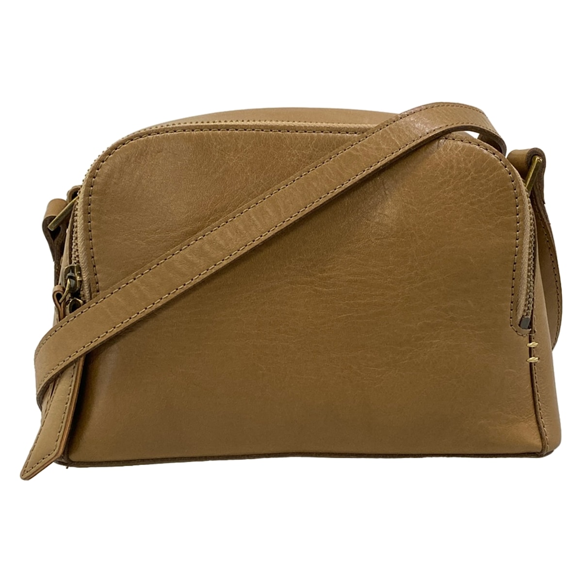 【中古】Dakota(ダコタ) ショルダーバッグ 赤銅色 なめし革