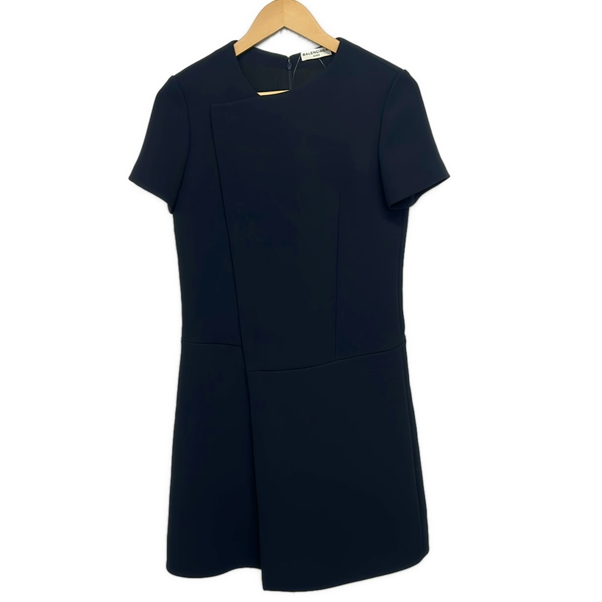 【中古】BALENCIAGA(バレンシアガ) 衣装 半袖/ひざ丈 ダークネイビー