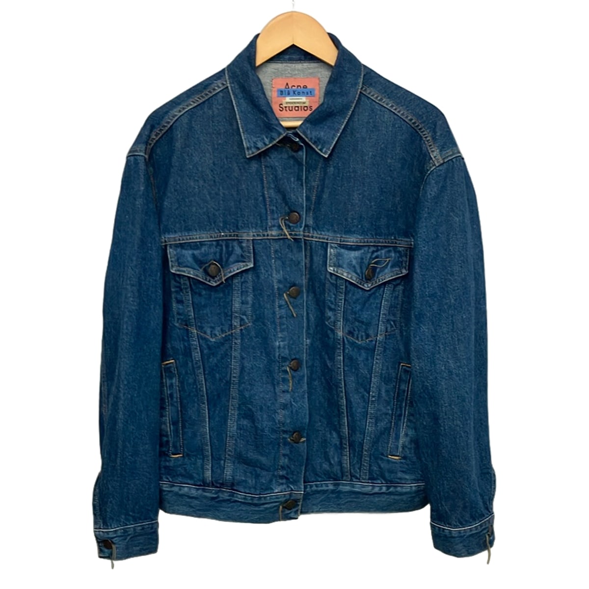【新着】【中古】ACNE STUDIOS(アクネ ストゥディオズ) Gジャン 長袖/Bla Konst/春/秋 青色