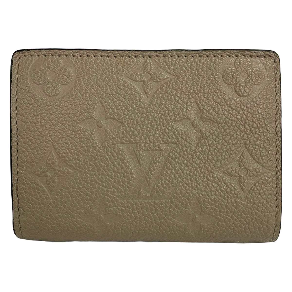 【新着】【中古】LOUIS VUITTON(ルイヴィトン) ポルトフォイユクレア 2つ折り紙入れ トゥルトレール なめし革、牛皮