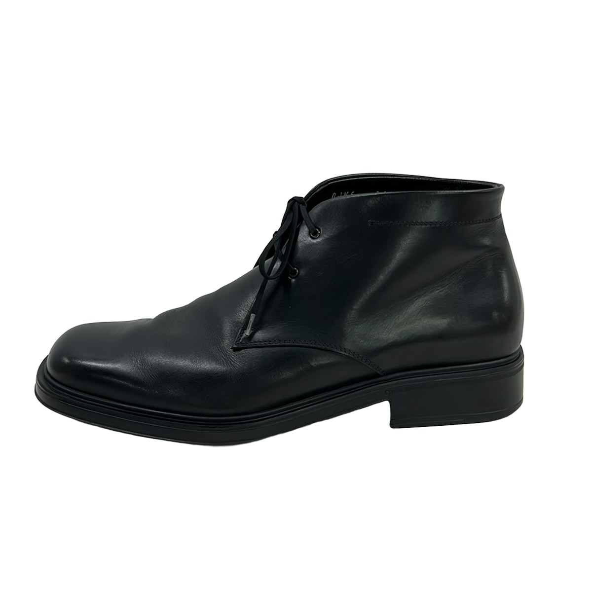 【新着】【中古】FERRAGAMO/SalvatoreFerragamo(サルバトーレフェラガモ) 遊撃手ブーツ STUDIO 黒 なめし革