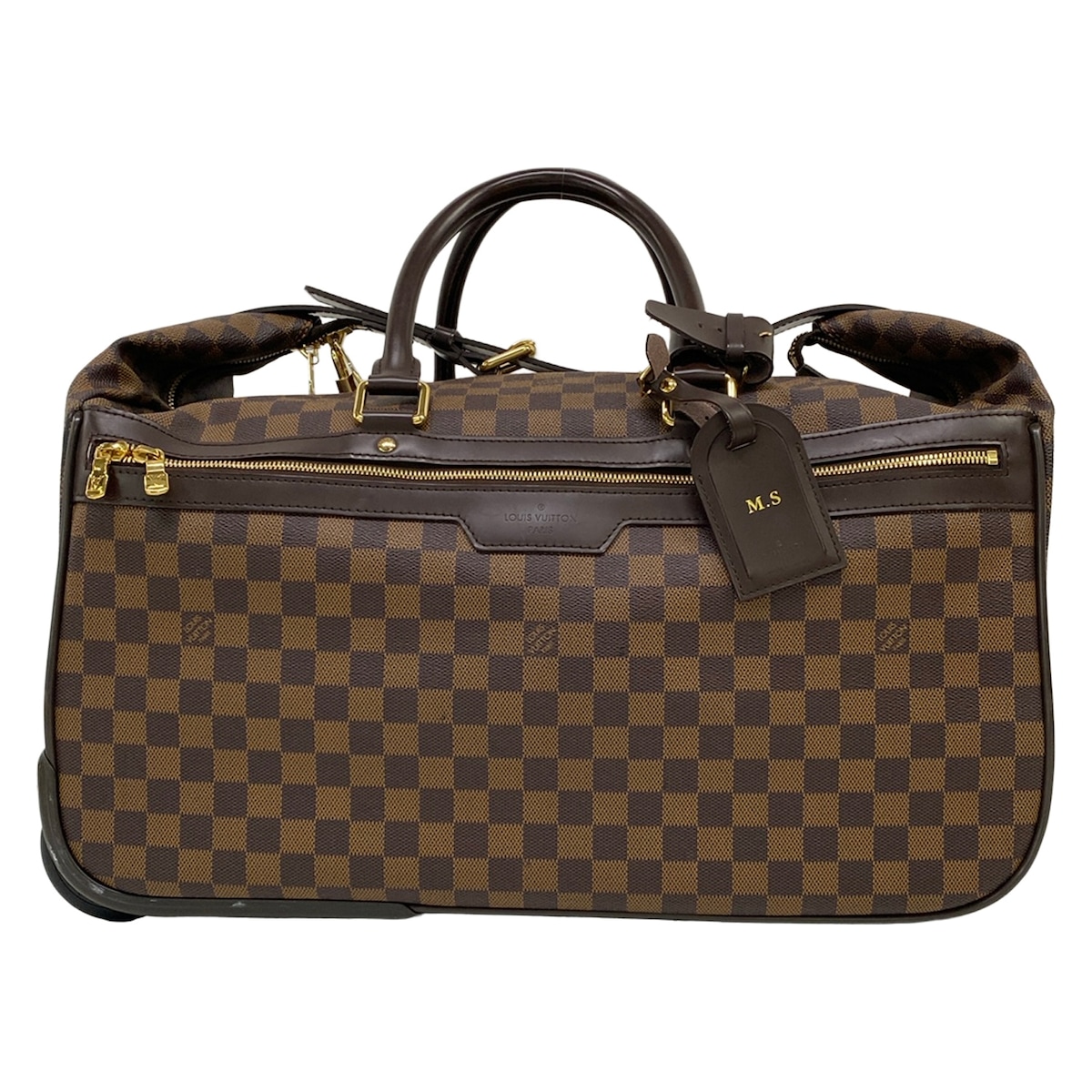 【中古】LOUIS VUITTON(ルイヴィトン) エオール50 キャリーバッグ エベヌ