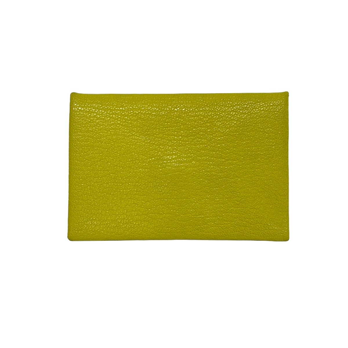 【新着】【中古】HERMES(エルメス) カルヴィ 名刺入れ 菩提樹