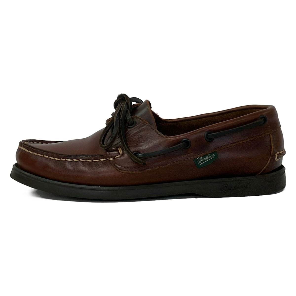 【新着】【中古】Paraboot(パラブーツ) シューズ うす暗い赤銅色 なめし革
