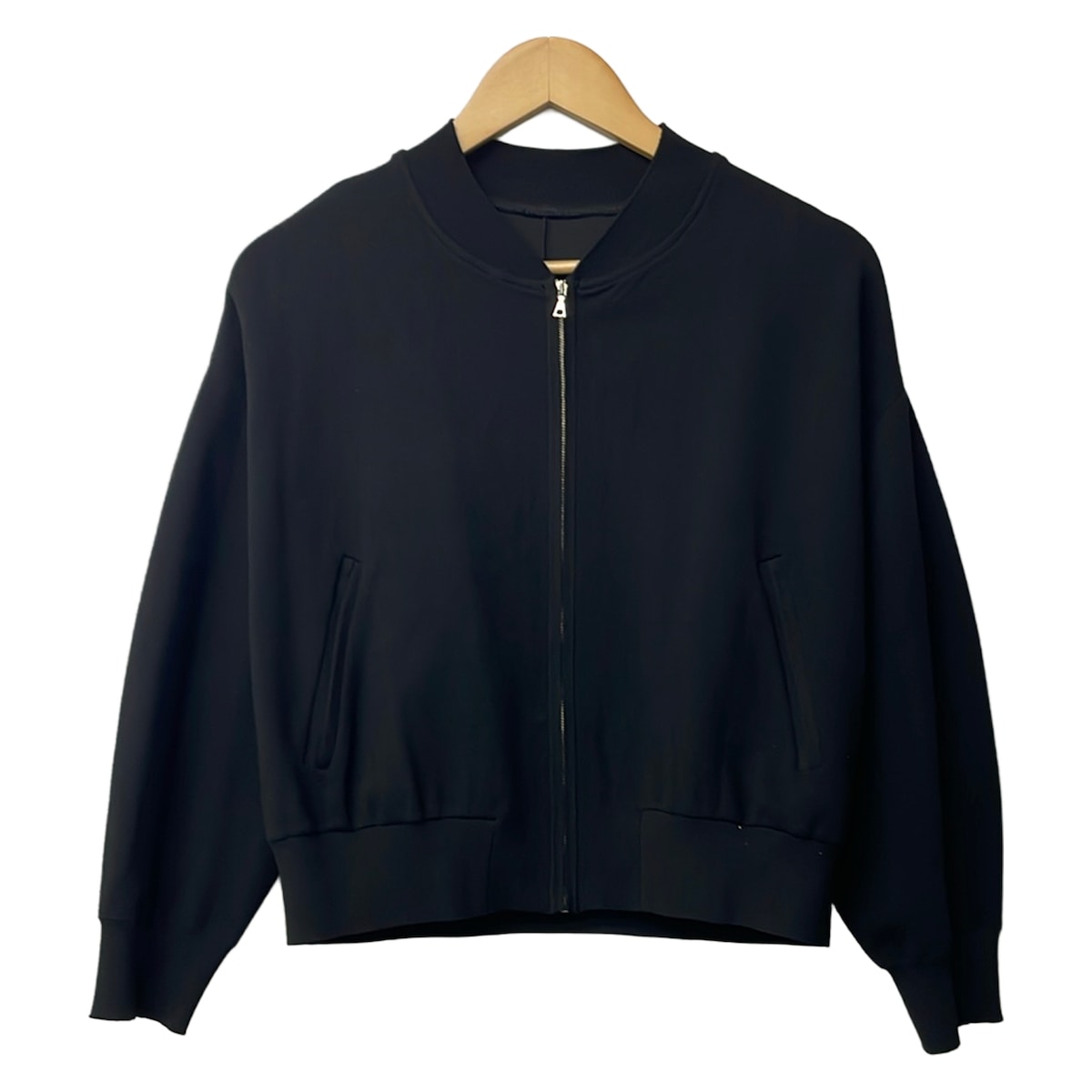 【新着】【中古】ADORE(アドーア) 上衣 長袖/ジップアップ/秋/冬 黒