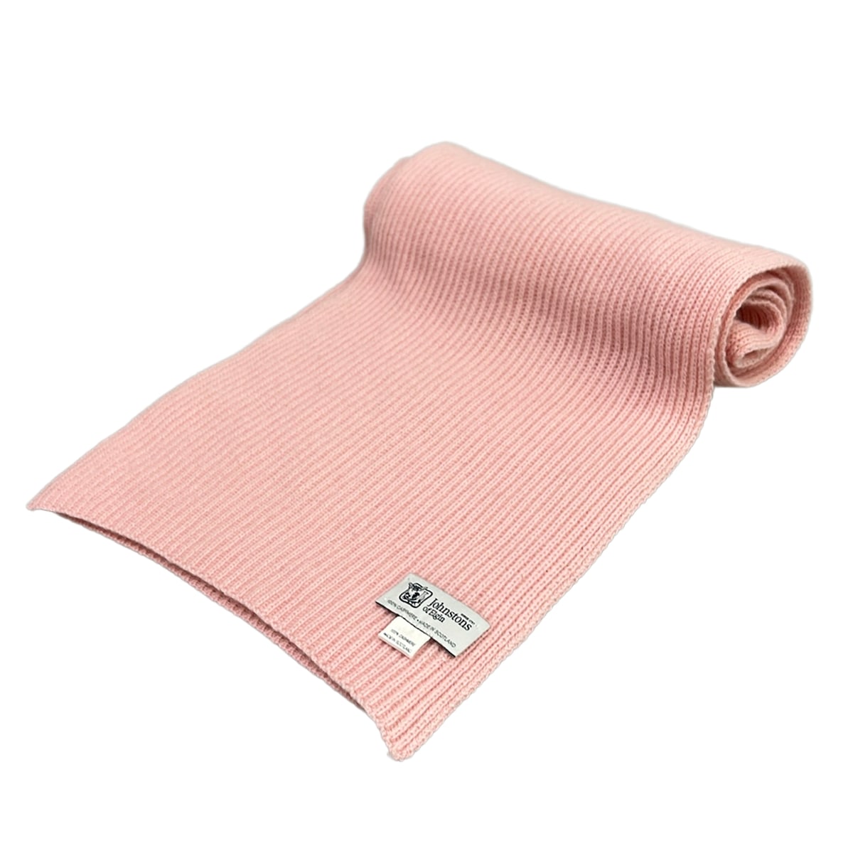 【新着】【中古】johnstons of elgin(ジョンストンズ) えり巻き 点火装置さくら色 カシミール