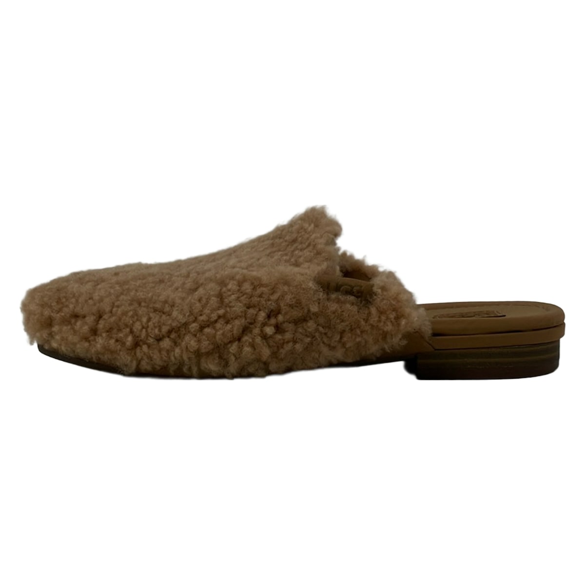 【新着】【中古】UGG(アグ) ジャナヤ コージー ミュール ミュール チェス中毒者(赤銅色) 羊肉