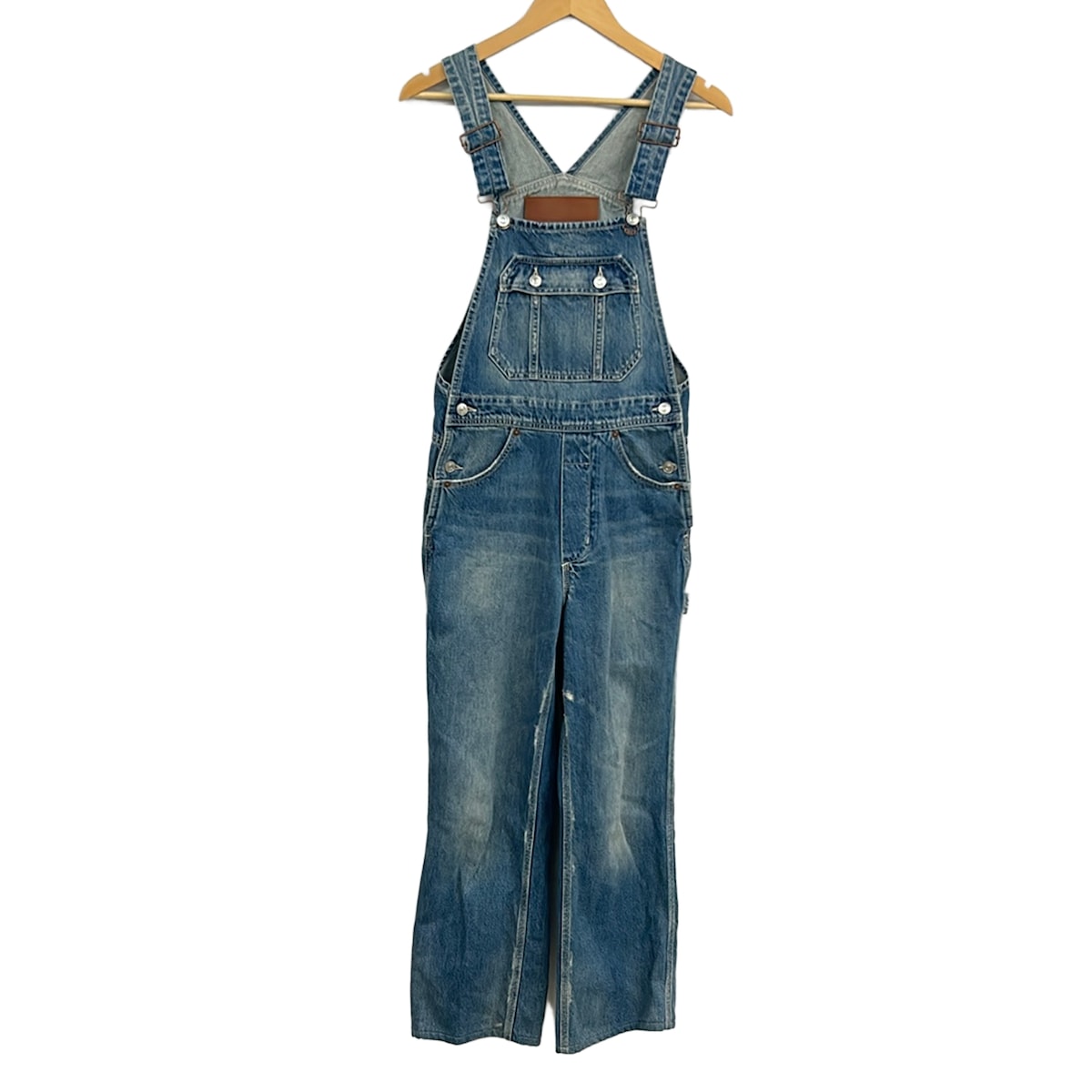 【新着】【中古】VICTORIABECKHAM(ヴィクトリアベッカム) オールインワン 盛りだくさんレングス/ジーンズ 青碧