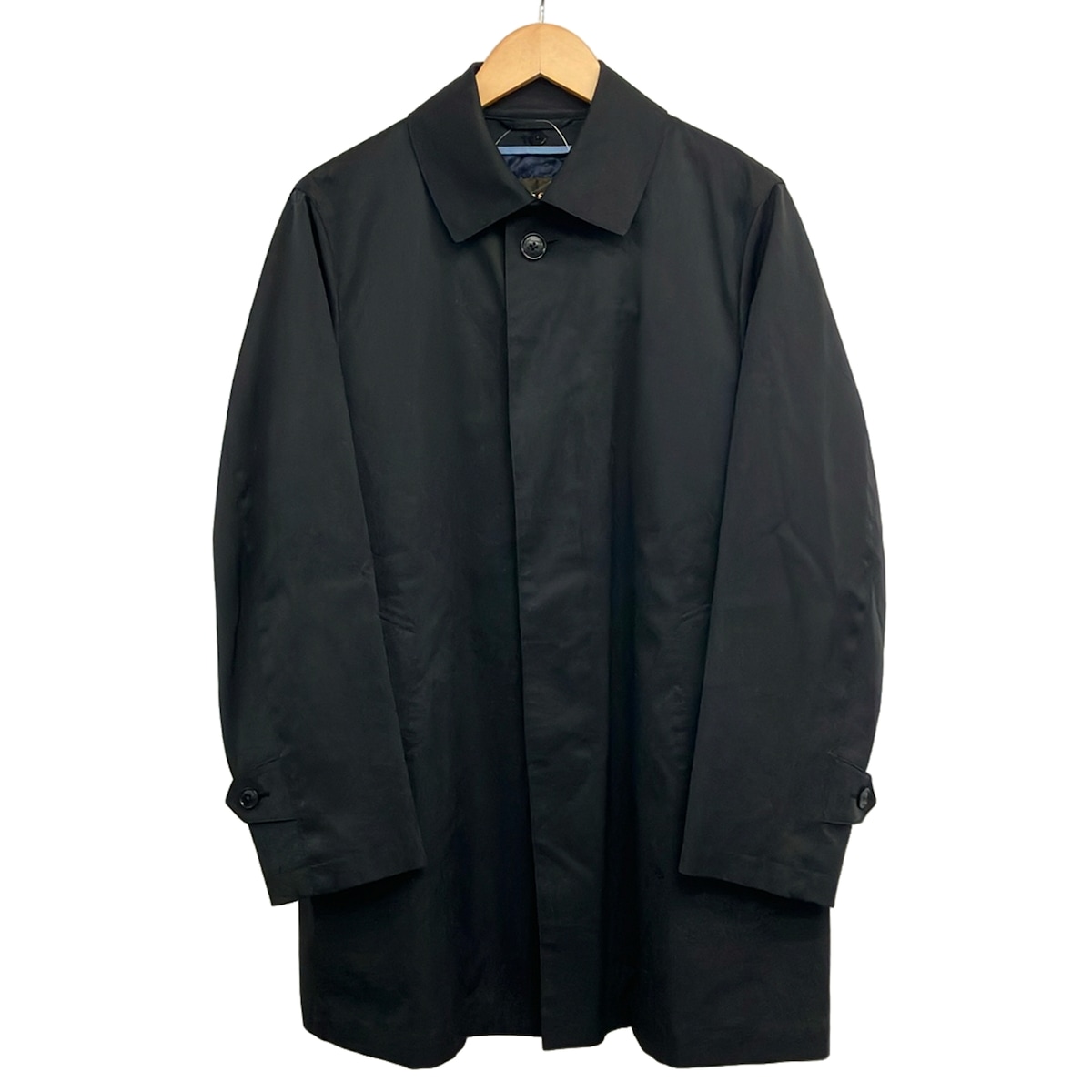 【新着】【中古】PaulStuart(ポールスチュアート) 厚地の外套 長袖/春/秋 黒