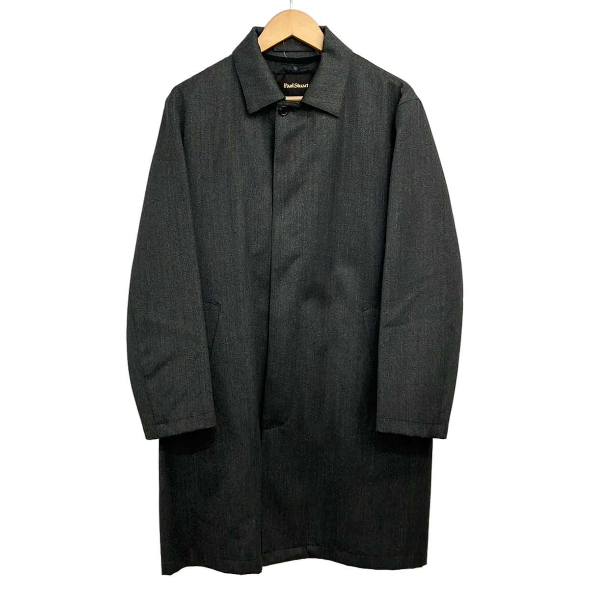 【新着】【中古】PaulStuart(ポールスチュアート) 厚地の外套 長袖/秋/冬 暗然たる薄墨色