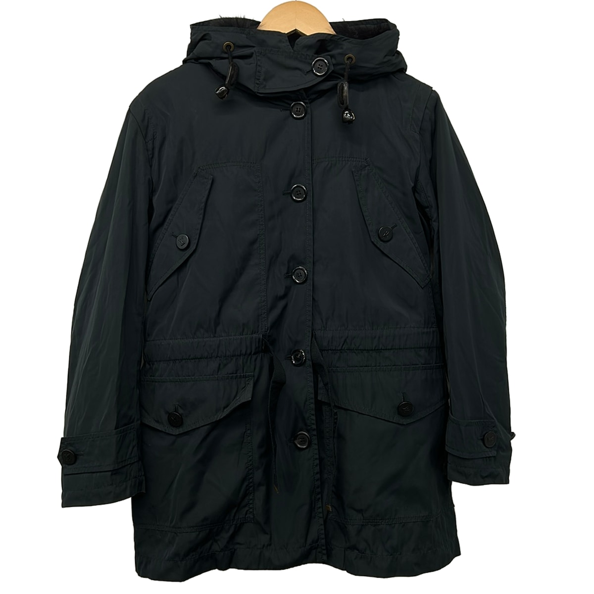 【新着】【中古】LOUIS VUITTON(ルイヴィトン) 厚地の外套 長袖/秋/冬 黒