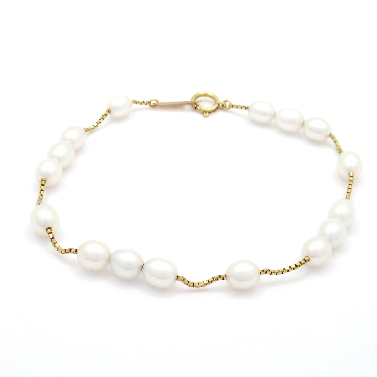 【中古】田崎真珠/TASAKI(タサキシンジュ) ブレスレット K18YG&times;パール｜ブランディア　店