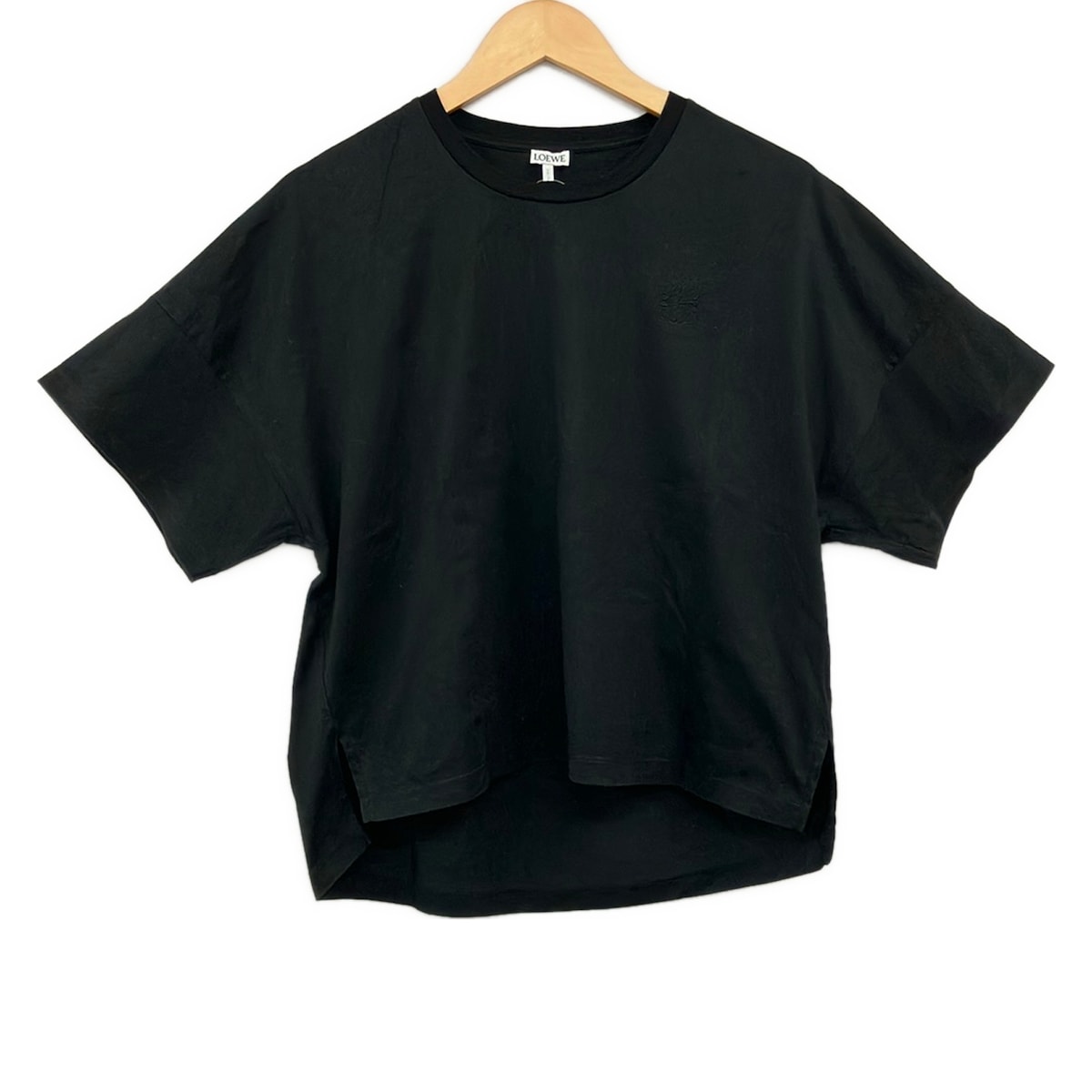 【新着】【中古】LOEWE(ロエベ) 半袖プルオーバー 黒