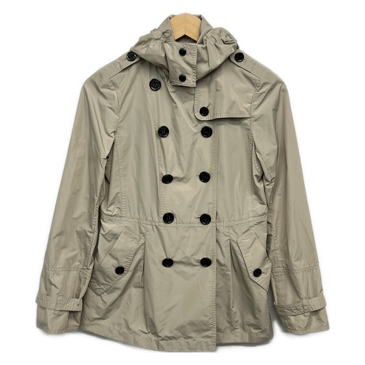 【新着】【中古】Burberry LONDON(バーバリーロンドン) 厚地の外套 長袖/遊撃手丈/秋/春 ベージュ