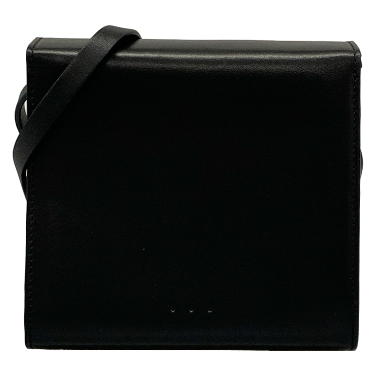 【中古】AESTHEREKME(エスターエクミ) ショルダーバッグ 黒 なめし革