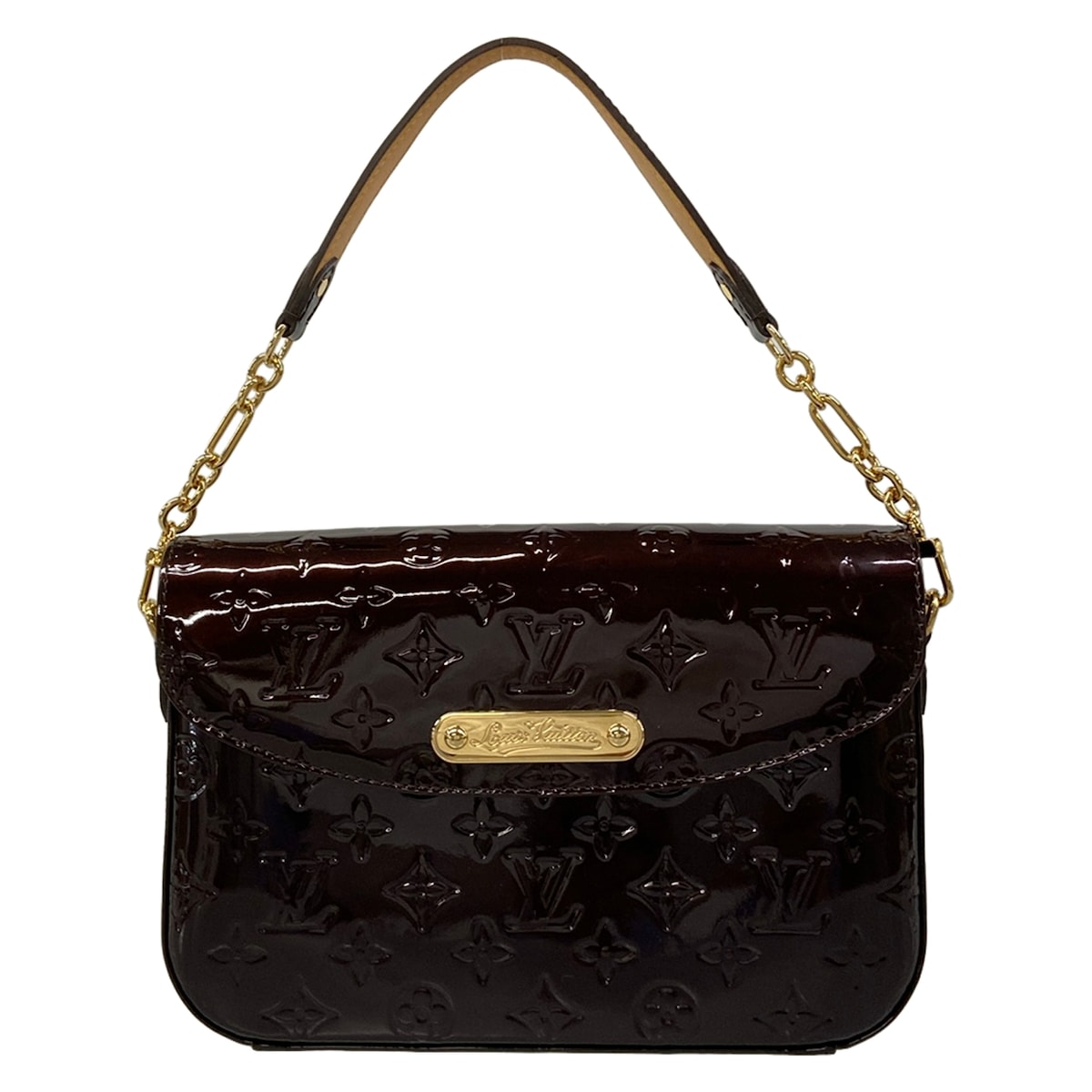 【新着】【中古】LOUIS VUITTON(ルイヴィトン) ロデオドライブ ショルダーバッグ アマラント なめし革