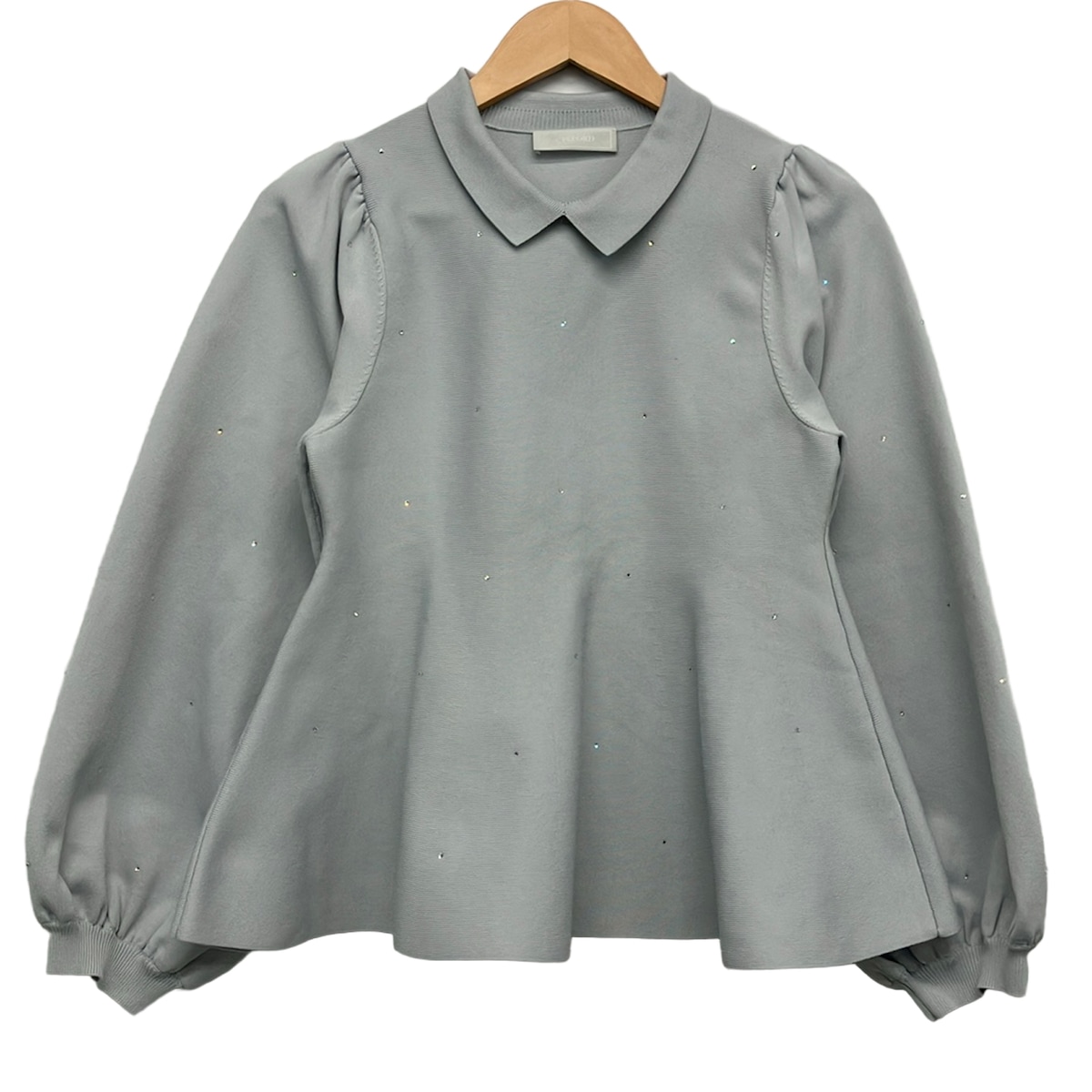【新着】【中古】CELFORD(独居室ジェラルド・r・フォード) 長袖スウェーター 生産ライン石ころ 青色薄墨色