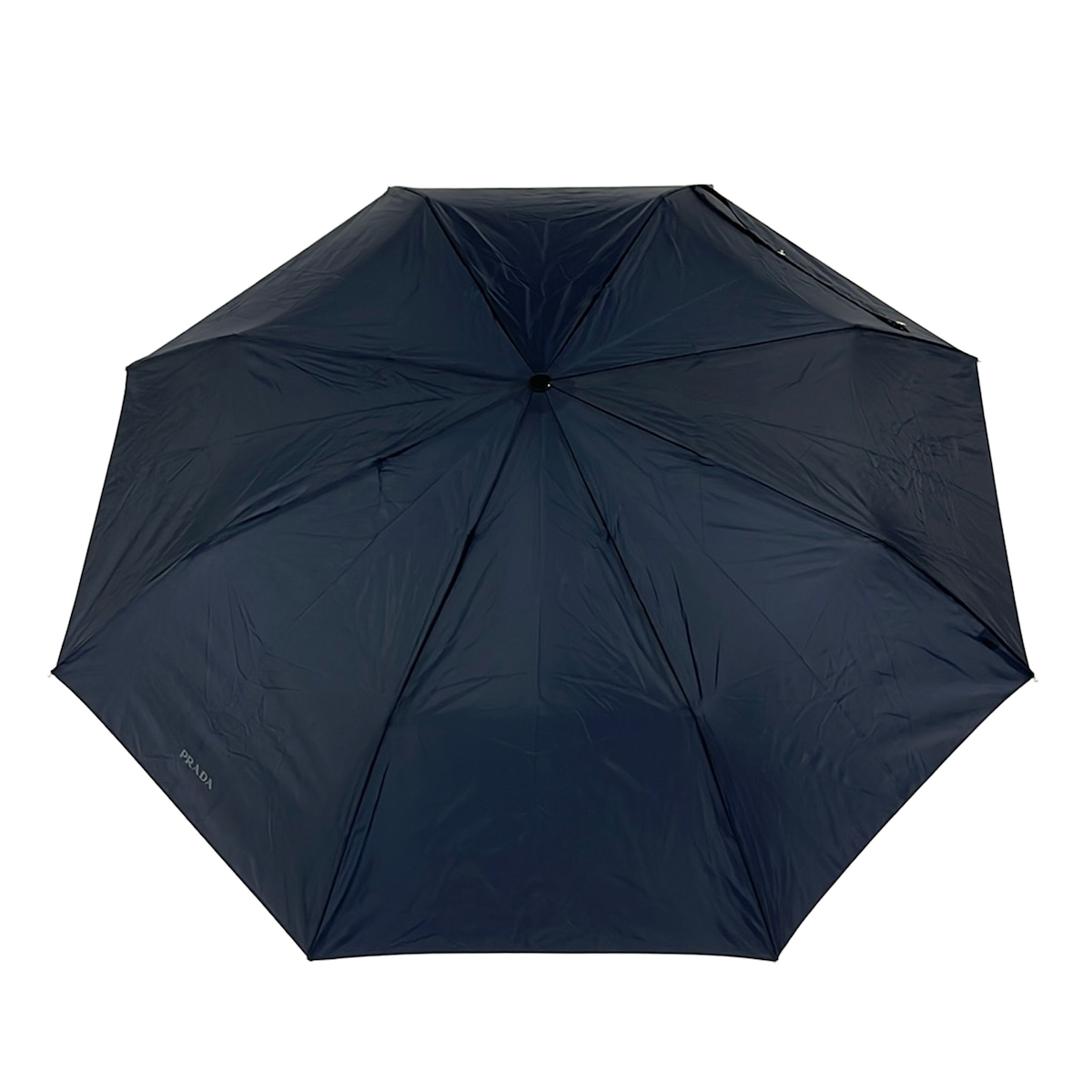【新着】【中古】PRADA(プラダ) 折りたたみ傘 ダークネイビー｜ブランディア　店