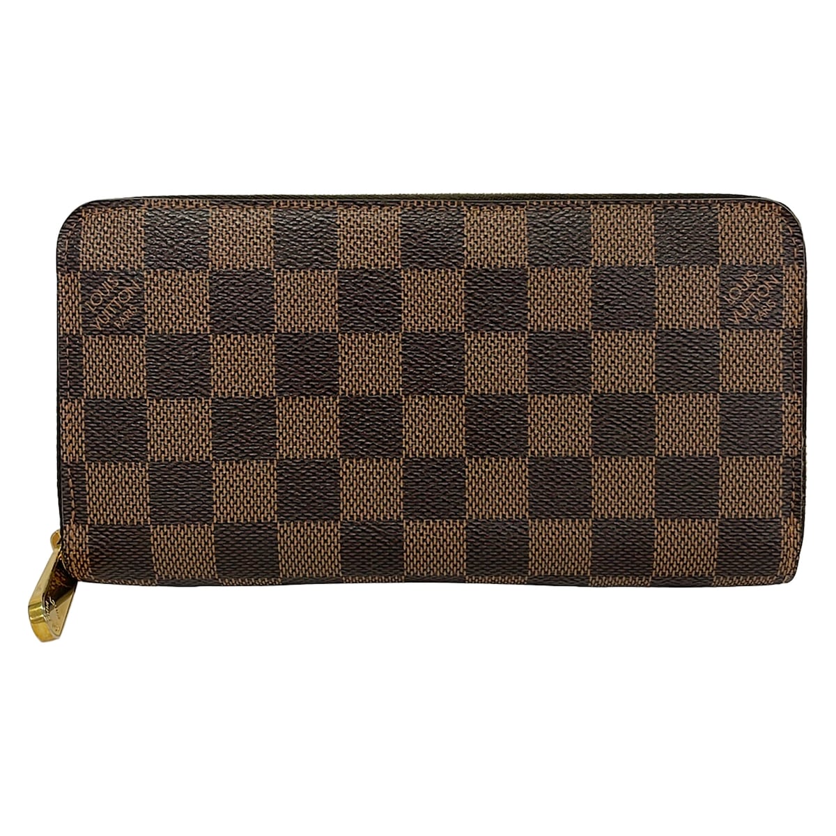 【新着】【中古】LOUIS VUITTON(ルイヴィトン) ジッピーウォレット 長紙入れ エベヌ