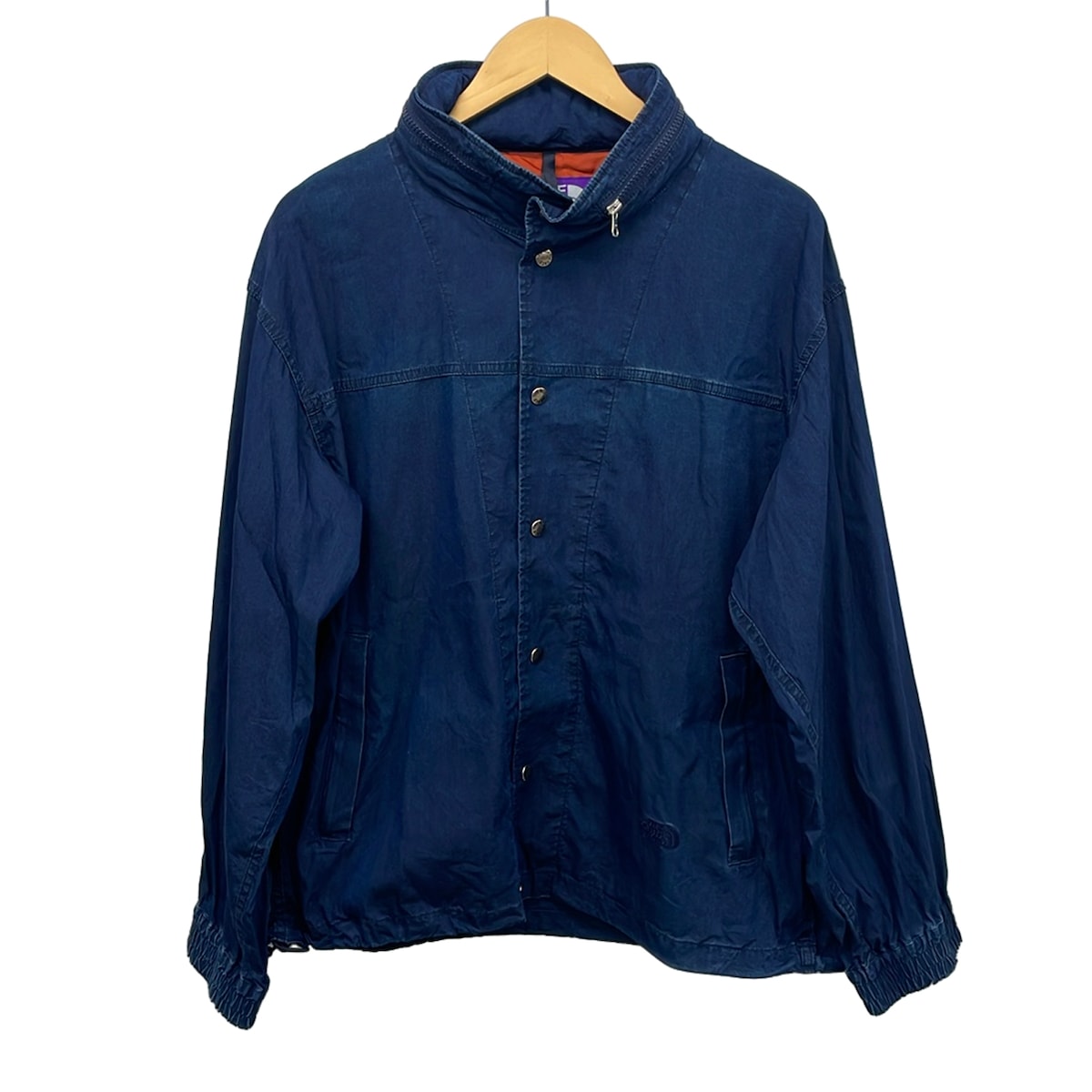【新着】【中古】THE NORTH FACE(ノースフェイス) ブルゾン 長袖/ジップアップ/フード収納可/パープルレーベル/春/秋 ネイビー｜ブランディア　店