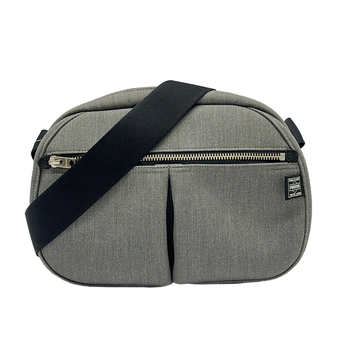 【新着】【中古】PORTER GIRL(ポーターガール) ショルダーバッグ グレー|ブランディア 店