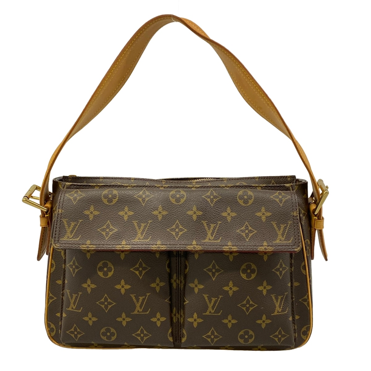 【新着】【中古】LOUIS VUITTON(ルイヴィトン) ヴィバ・シテGM ショルダーバッグ|ブランディア 店