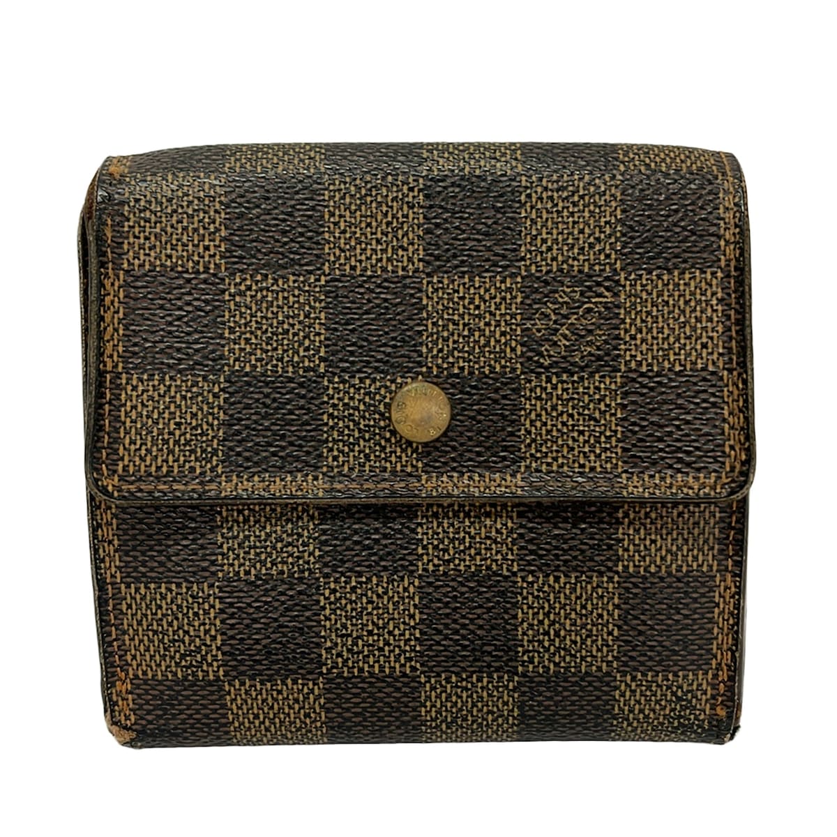 【新着】【中古】LOUIS VUITTON(ルイヴィトン) ポルトモネビエカルトクレディ Wホック財布 エベヌ|ブランディア 店