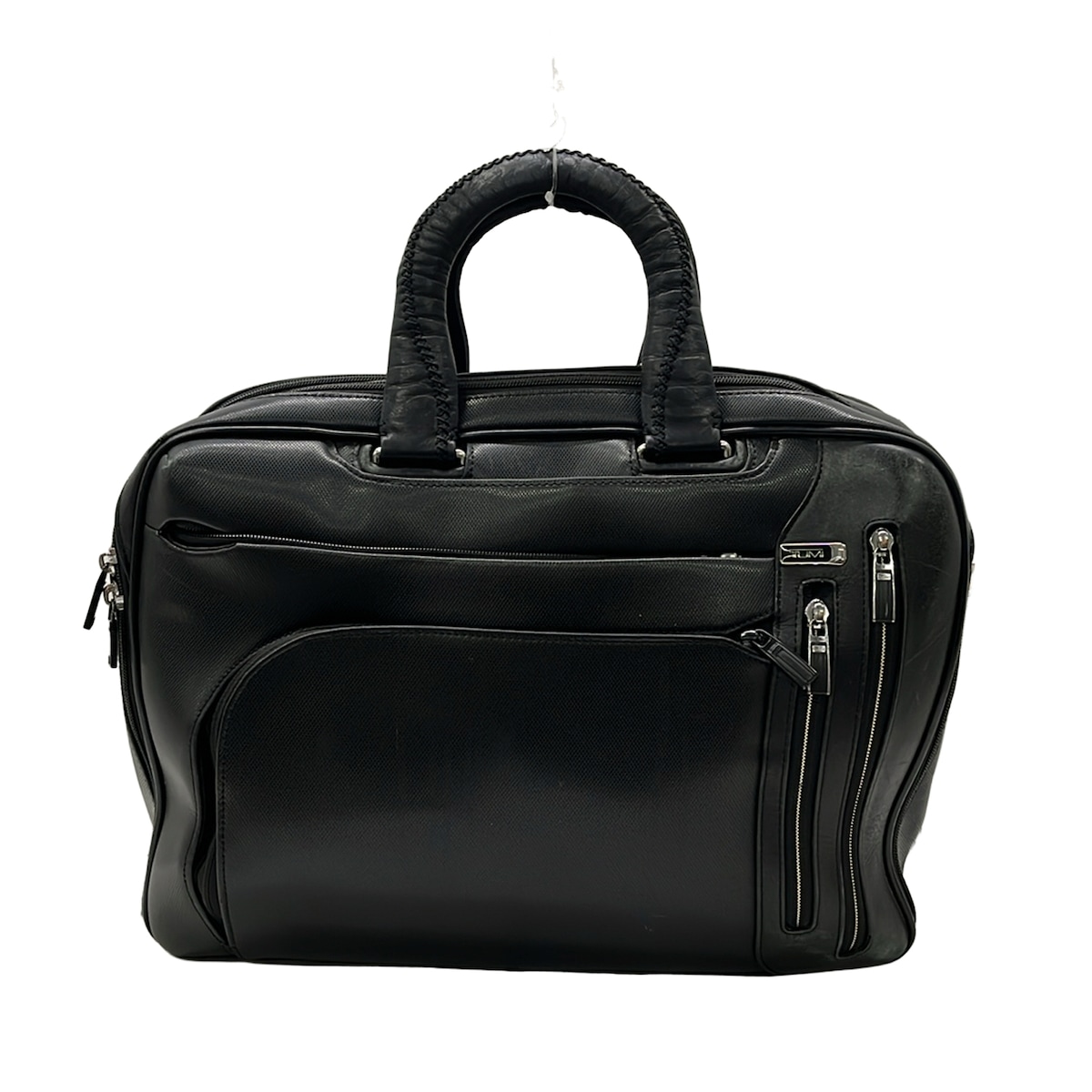 【新着】【中古】TUMI(トゥミ) T-Pass ケネディ デラックス・ブリーフケース ビジネスバッグ 本体ロックなし 黒 レザー|ブランディア 店