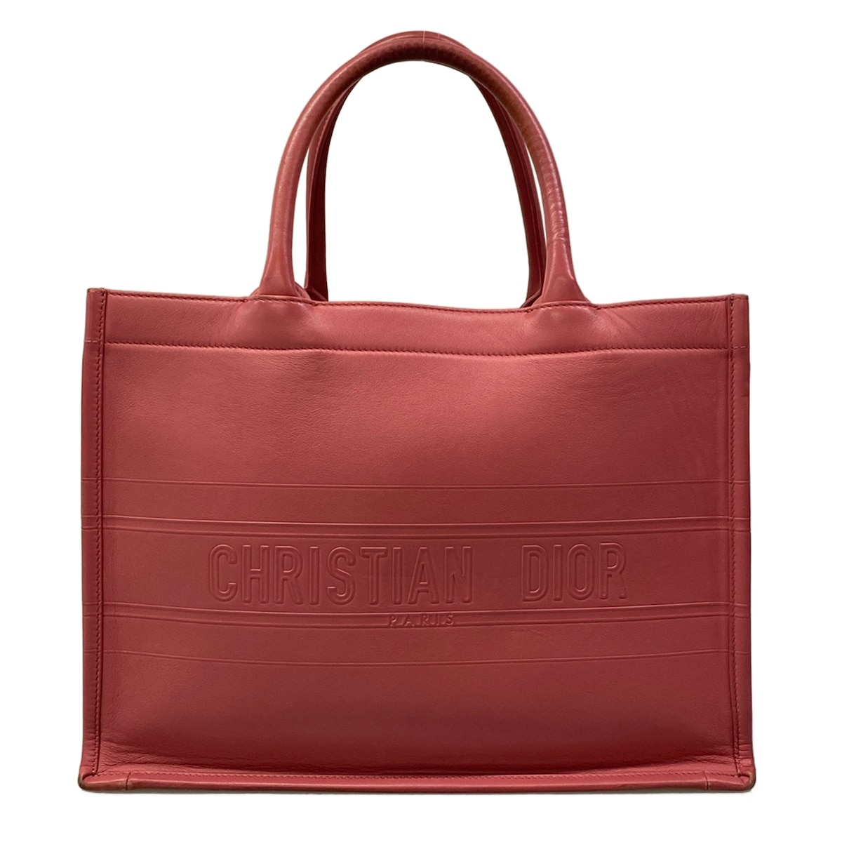 【新着】【中古】DIOR/ChristianDior(ディオール/クリスチャンディオール) ブックトートミディアムバッグ/旧スモール トートバッグ ピンク|ブランディア 店