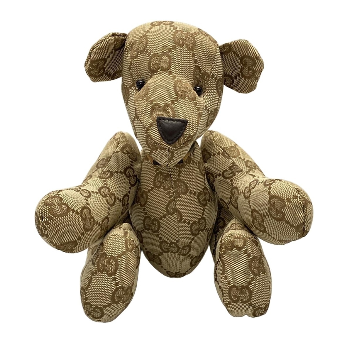 楽天市場】GUCCI グッチ テディベア ぬいぐるみ GGキャンバス