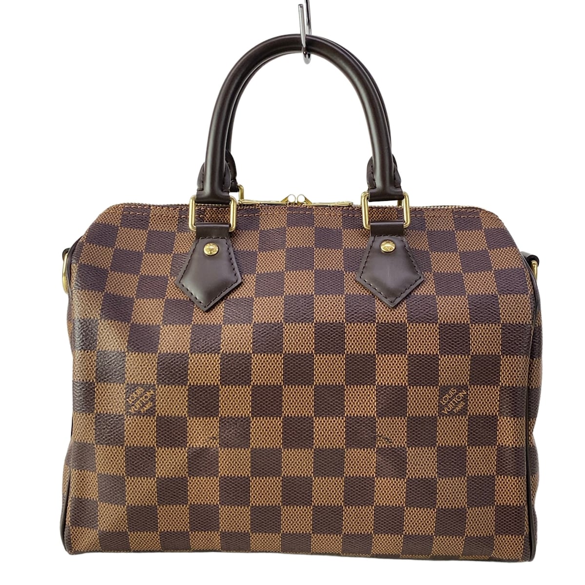 【中古】LOUIS VUITTON(ルイヴィトン) スピーディバンドリエール25 ハンドバッグ エベヌ