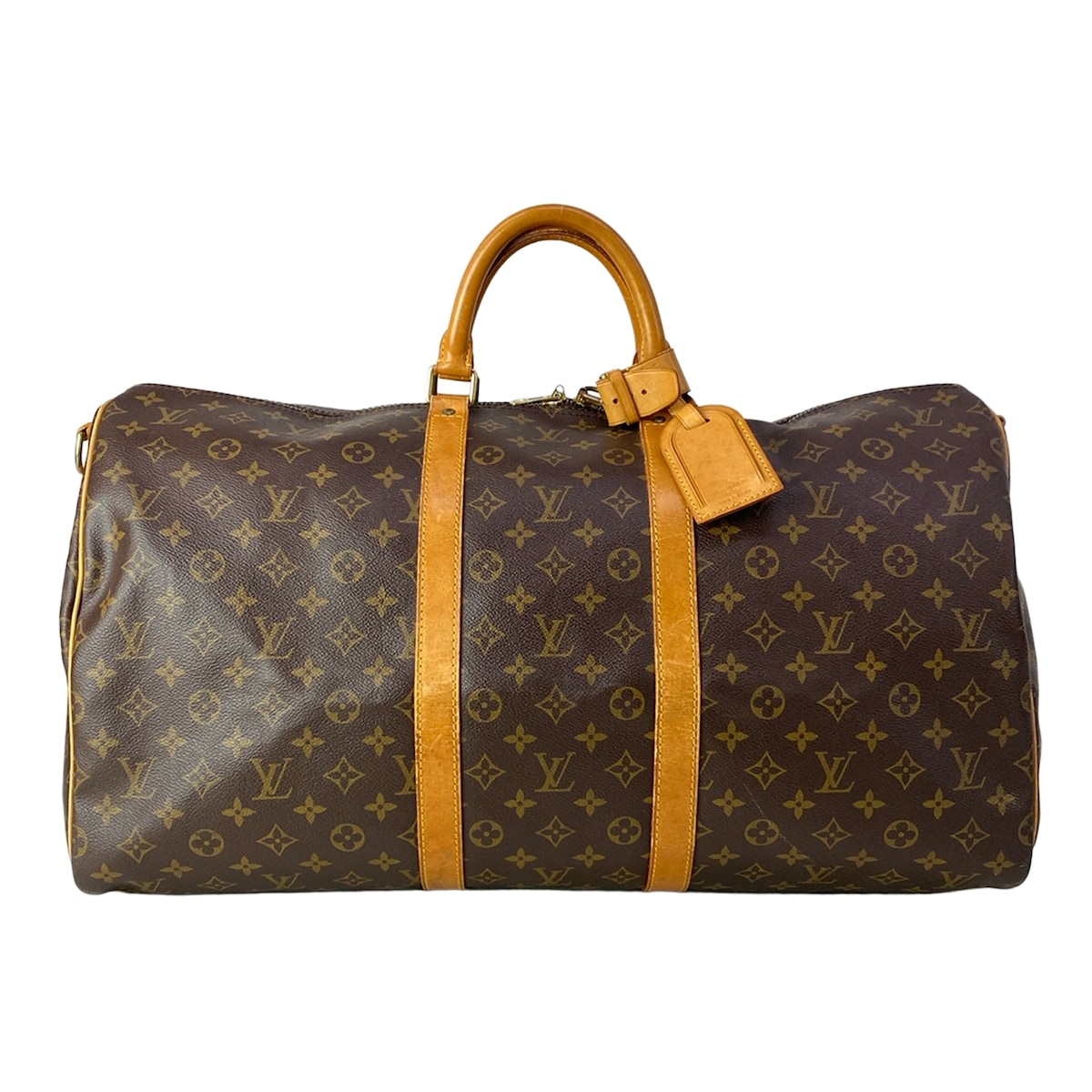 【中古】LOUIS VUITTON(ルイヴィトン) キーポルバンドリエール55 ボストンバッグ