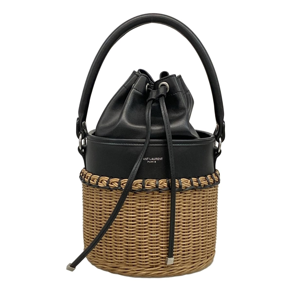 楽天市場】サンローラン 【YVES SAINT LAURENT】パニエ バスケット