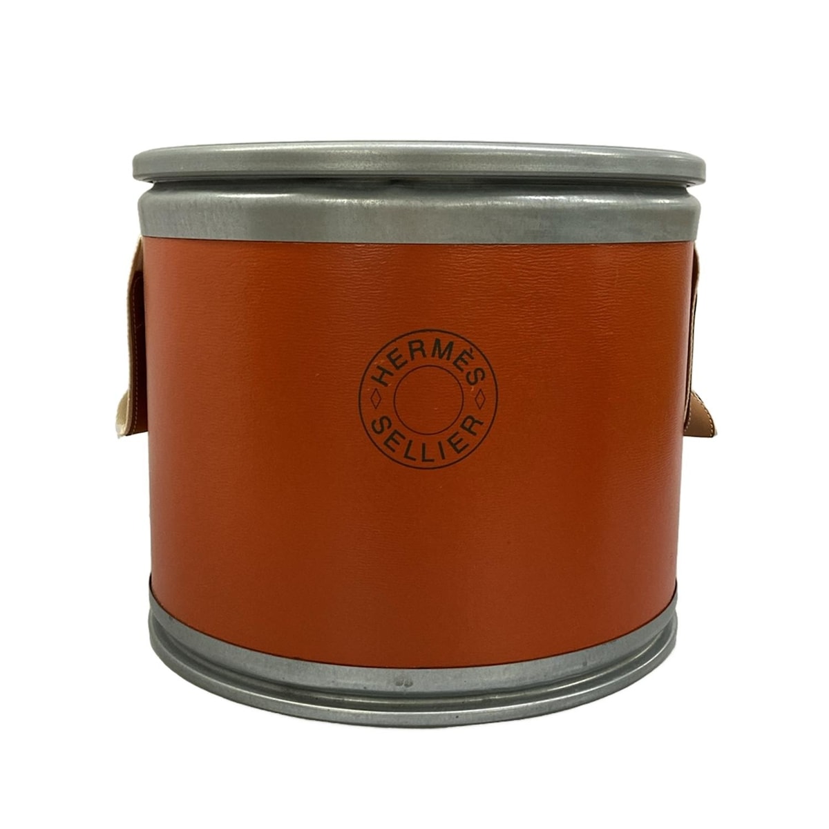 □ □ 47370☆年 HERMES エルメス サドルボックス セリエ ブラウン
