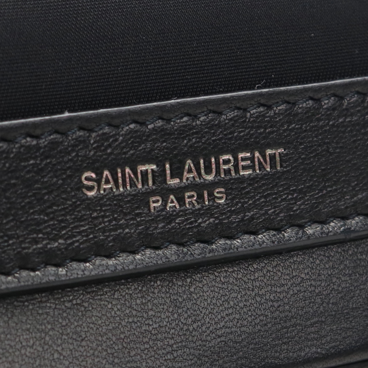 SAINT LAURENT サンローラン 635166 セカンドバッグ ブラック メンズ