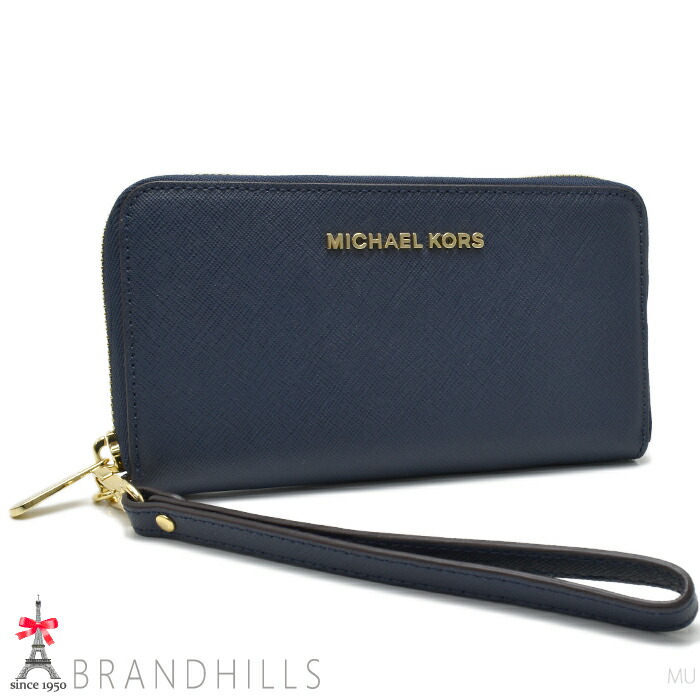 美品 MICHEAL KORS 総柄 長財布 ラウンドファスナー ブラック 楽天市場】マイケルコース 長財布 レディース 財布 ブランド
