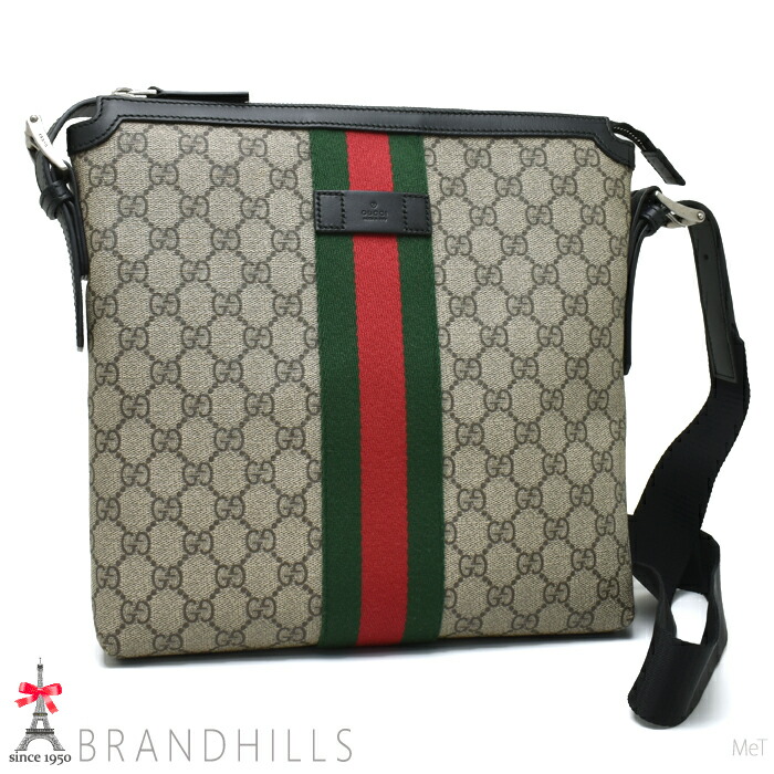 楽天市場】【美品】グッチ【GUCCI】グッチクーリエ GGスプリーム