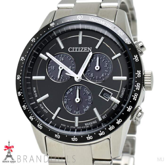 CITIZEN　エコドライブ　クロノグラフ　B620-S087678　ベルト短 楽天市場】【未使用品】【ウォッチ】 CITIZEN シチズン エコ