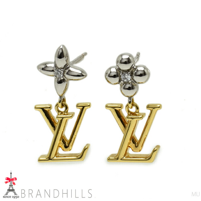【艶っぽく仕上げる☆国内発】LV ピアス・パンダント ルイザ 楽天市場】【未使用品】ルイヴィトン ピアス・ロング パンダント