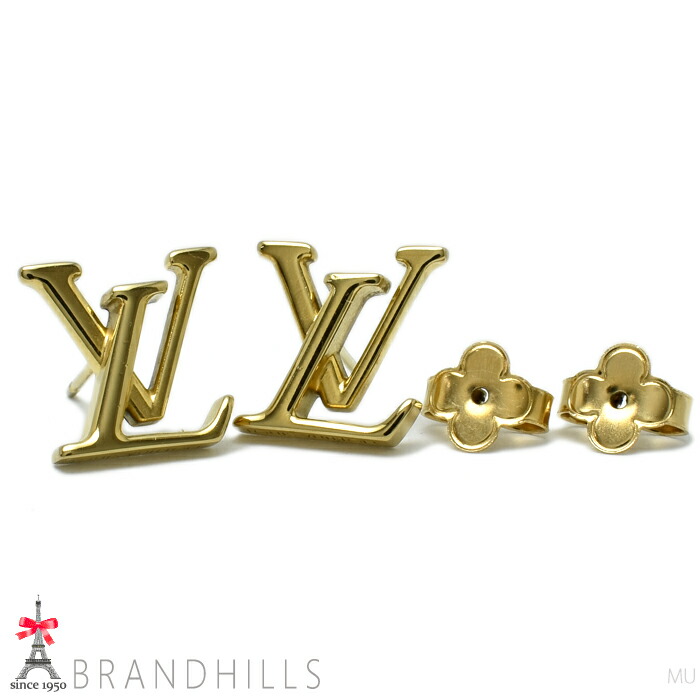 楽天市場】 ルイヴィトン LOUIS VUITTONピアス・LV アイコニック