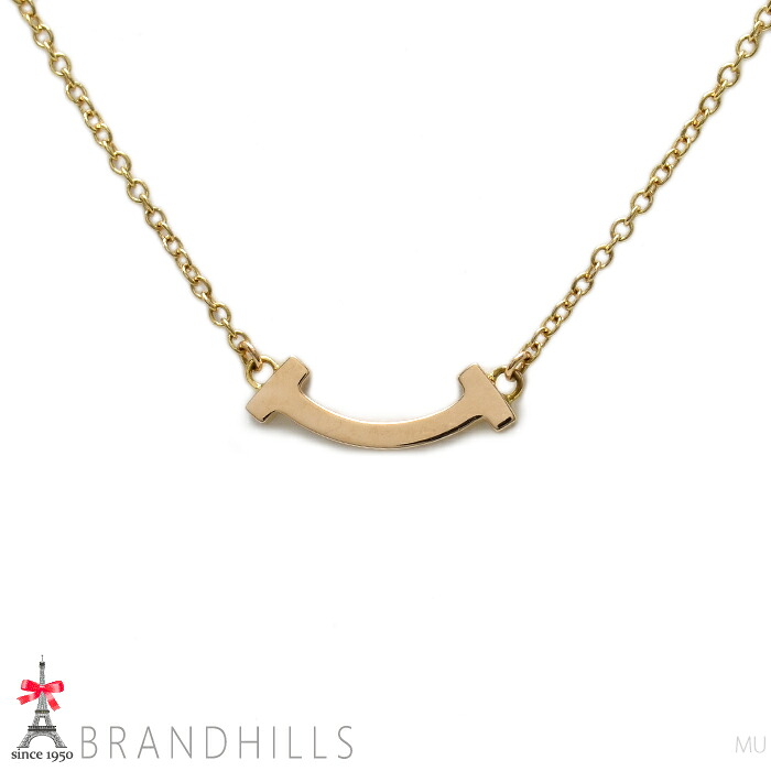 楽天市場】Tiffany&Co.（ティファニー） Tスマイルネックレス