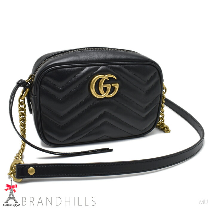 楽天市場】グッチ☆GGマーモント キルティング スーパーミニ