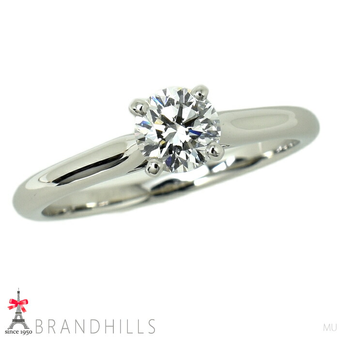 楽天市場】カルティエ☆1895 ソリテール リング 0.34ct ＃49 H/VS1/3EX