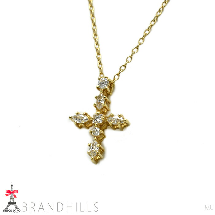 楽天市場】アーカー AHKAH ネックレス ウィングクロス K18YG ルビー