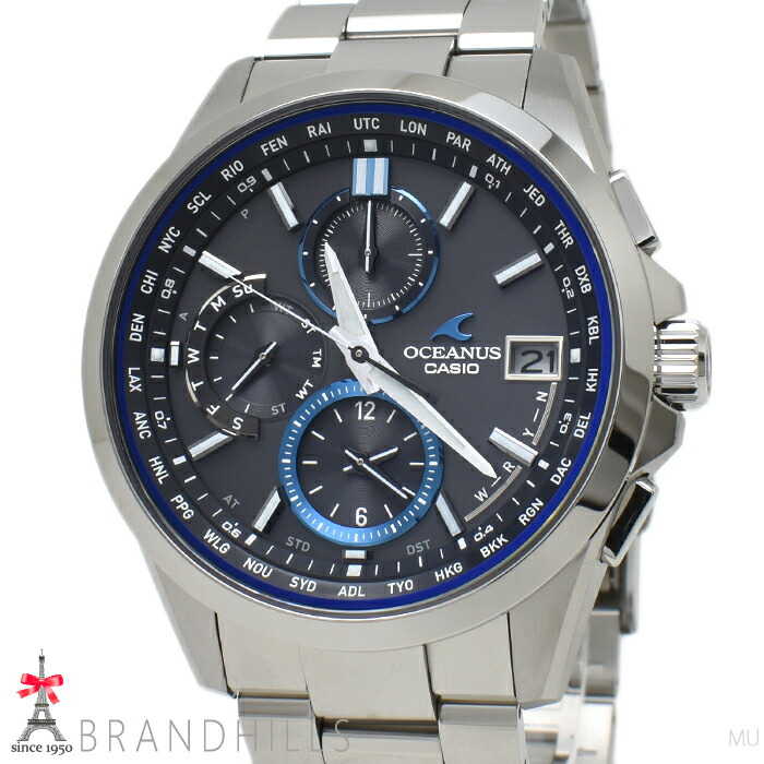 楽天市場】美品 カシオ CASIO オシアナス OCW-T600 メンズ 腕時計 電波